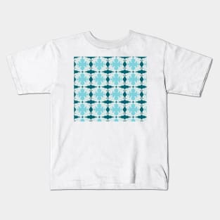 Polar Bear Repeat Pattern Kids T-Shirt